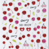 Cherry nail decals